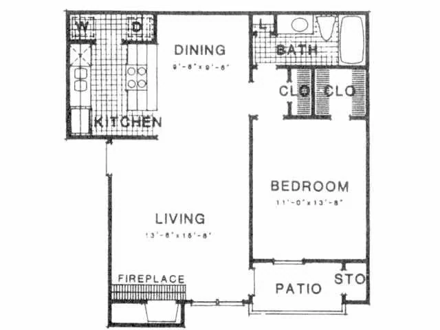 Texas Dandelion 3-1614 floor plan